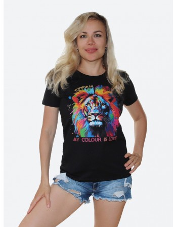 "My colour is love"<br/><span class='tw-product-name2'>черная футболка</span> test alt 4