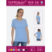 Голубая футболка|с плотностью 210 г