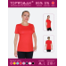 Красная футболка|с плотностью 210 г
