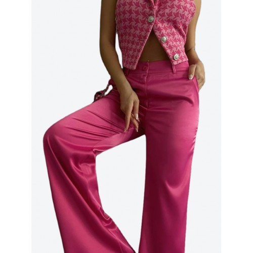 Брюки клеш<br/><span class='tw-product-name2'>цвета фуксии</span> test alt 4