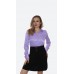 Женская смарт-кэжуал рубашка "Лиловый шик"